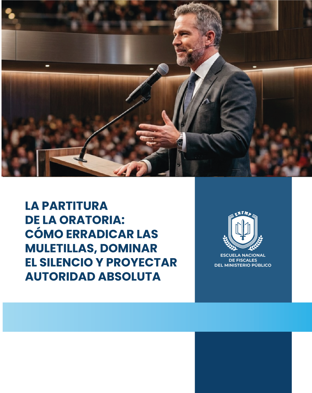 La partitura de la oratoria: Cómo erradicar las muletillas, dominar el silencio y proyectar autoridad absoluta (vista previa).